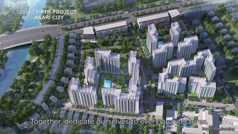 Phối cảnh dự án Akari City Bình Tân