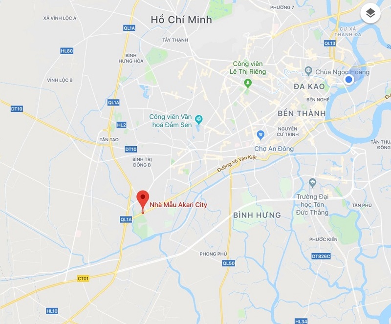 thăm quan nhà mẫu căn hộ akari city bình tân